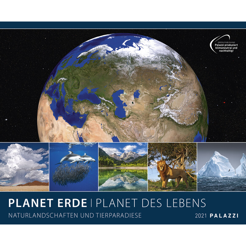 Palazzi Verlag Calendar Planet Erde 2021