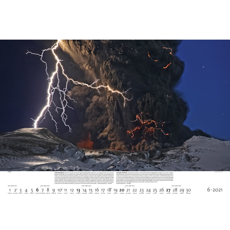 Palazzi Verlag Calendar Lumi nocturne 2021
