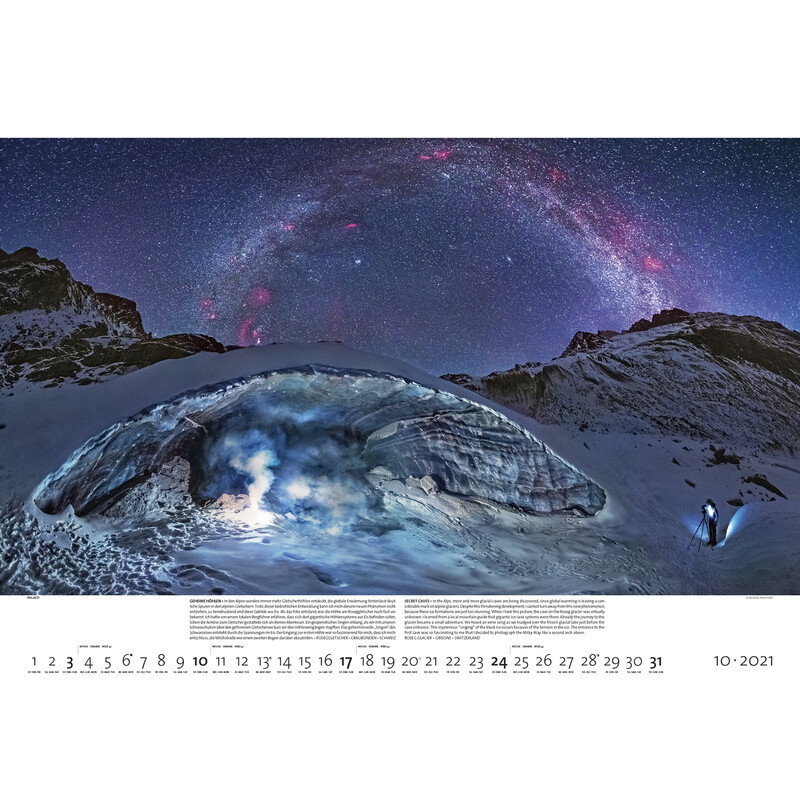 Palazzi Verlag Calendar Lumi nocturne 2021