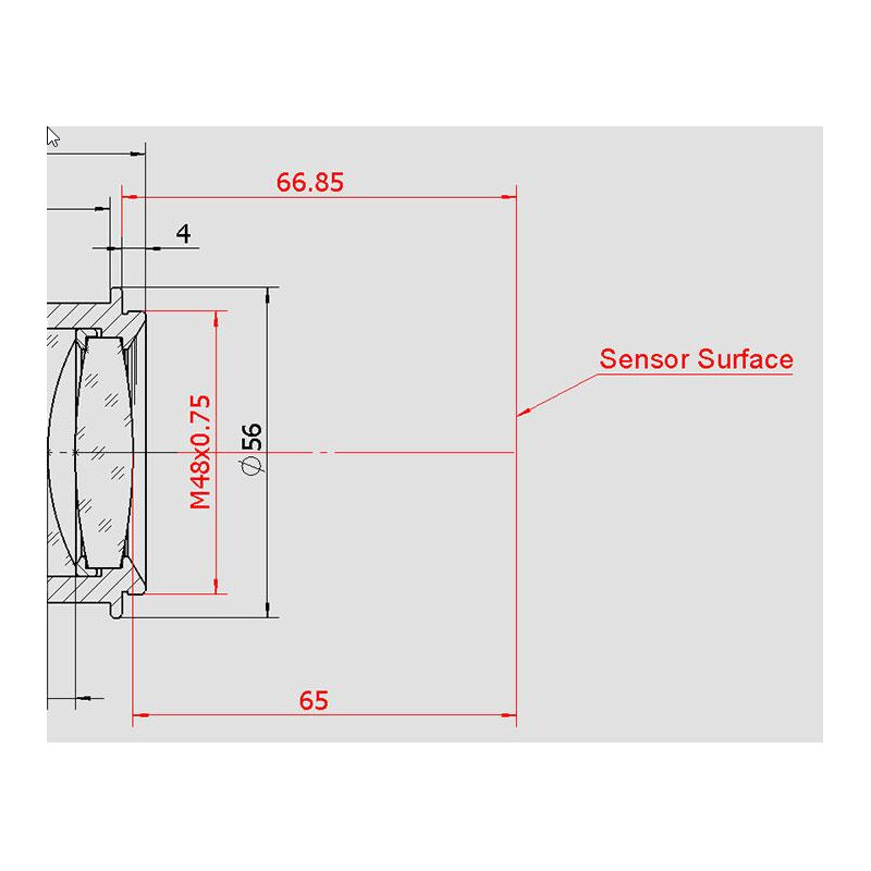 TS Optics Corector de comma 0.73x 2"