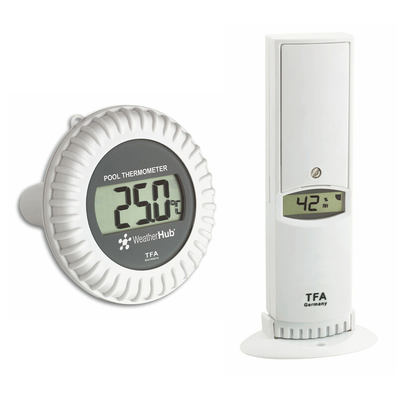 TFA Transmițător Thermo-Hygro cu transmițător pentru piscină WEATHERHUB