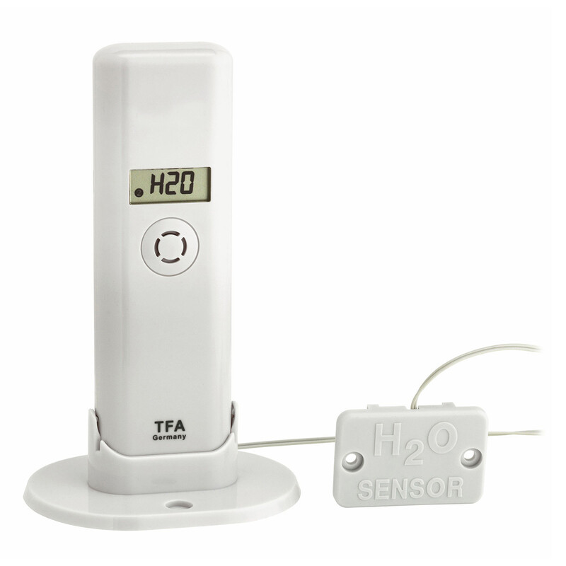 TFA Transmițător Thermo-Hygro cu detector de apă WEATHERHUB