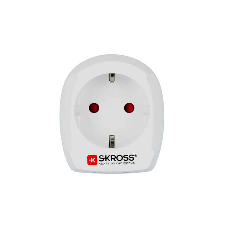 Skross Adaptor de călătorie de la Europe la Marea Britanie