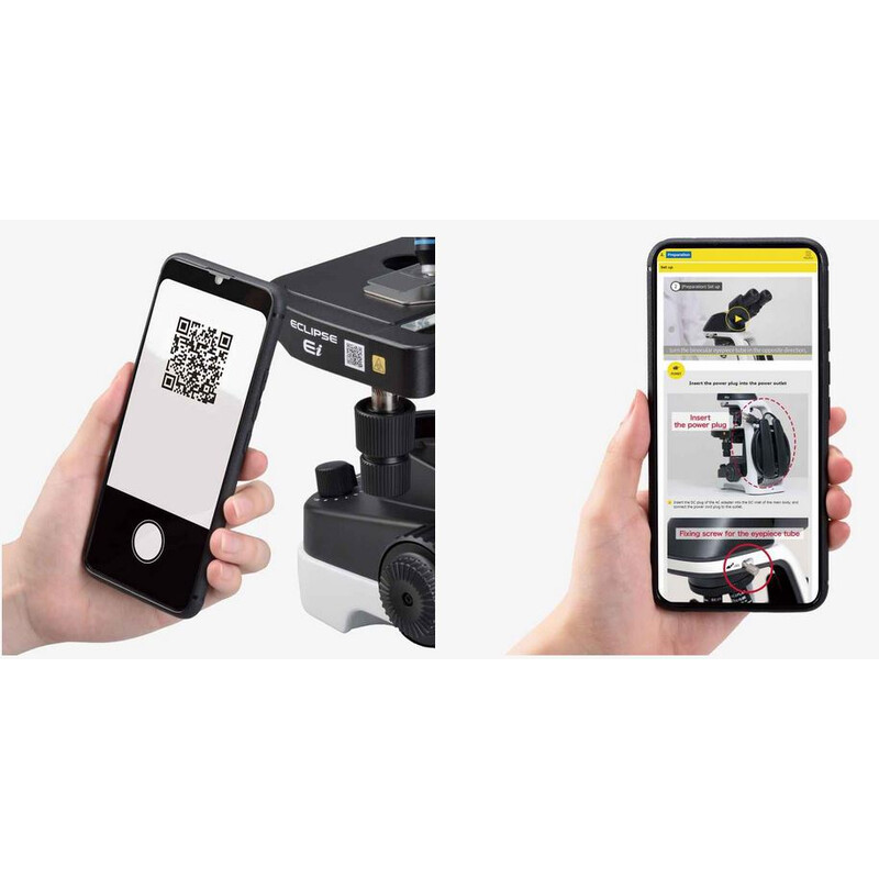 Nikon Microscop ECLIPSE Ei R, trino, infinity, plan, 40x-400x, LED, 3W LED