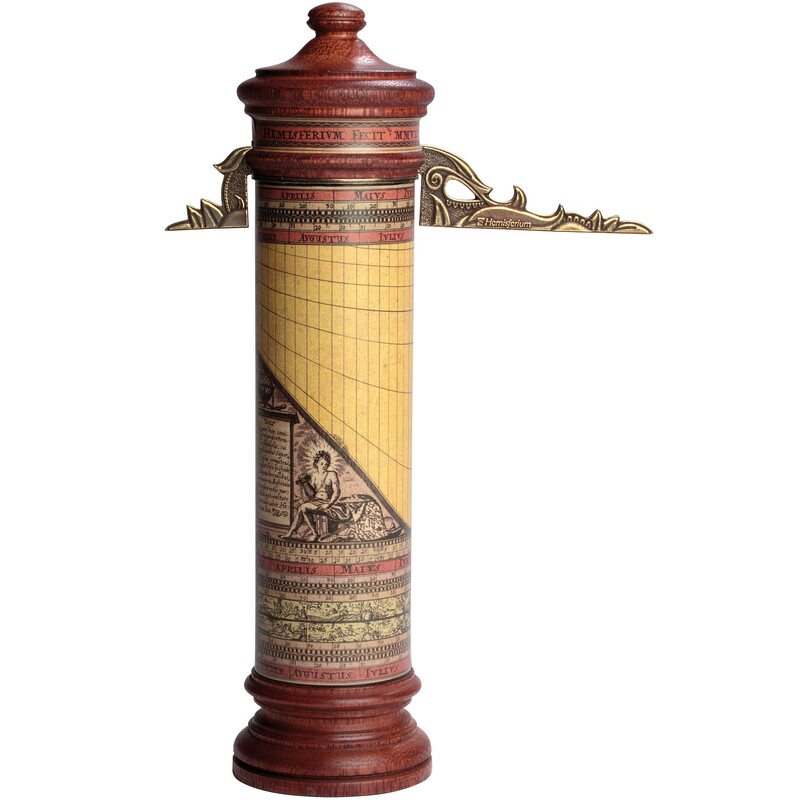 Hemisferium Sundial cu cilindru vertical