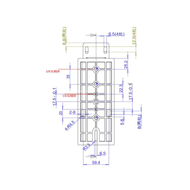 APM Binoclu SD 150mm FCD100 90° 2"