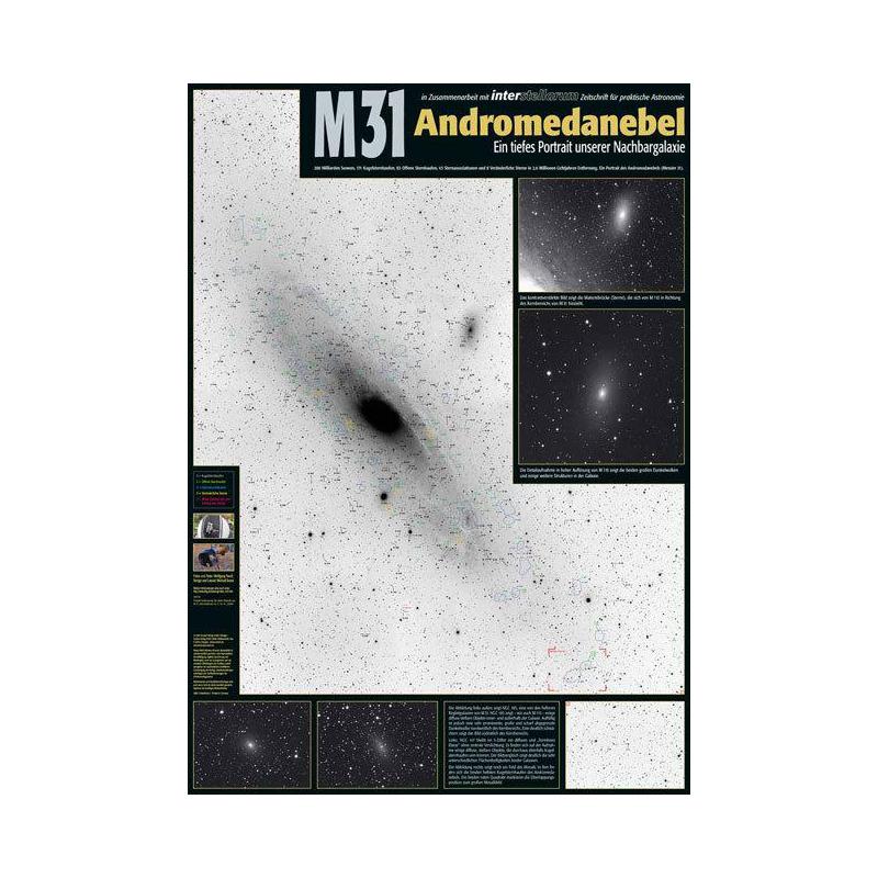 Oculum Verlag Poster M31 - nebuloasa Andromeda