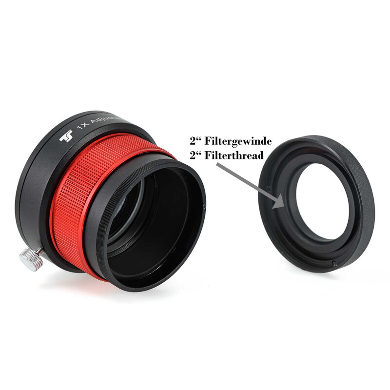 TS Optics Flattener 1.0x reglabil