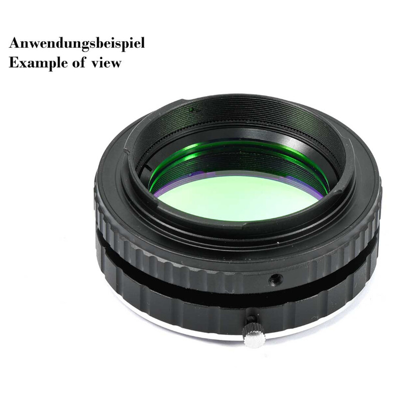 TS Optics Adaptor pentru obiective EF pe aparatele foto Canon EOS R Suport filtru 50 mm