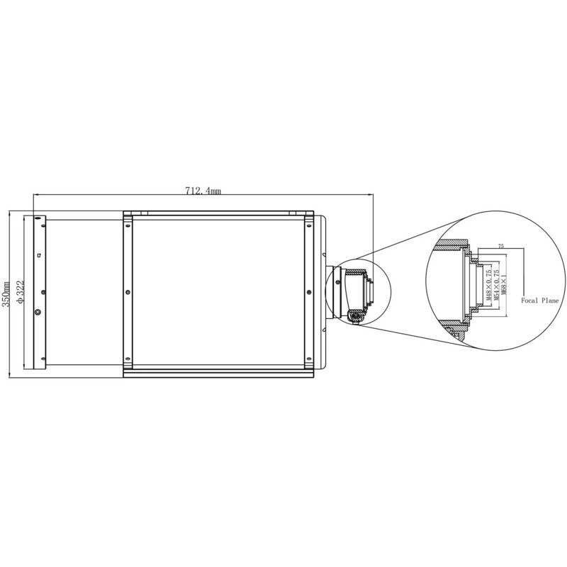 Omegon Telescop Cassegrain asferic 260/1300 OTA