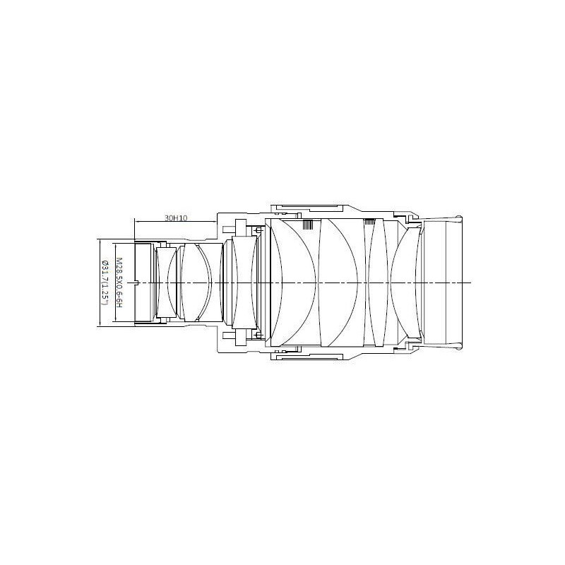 APM Ocular HI-FW 12.5mm 84° 1.25"