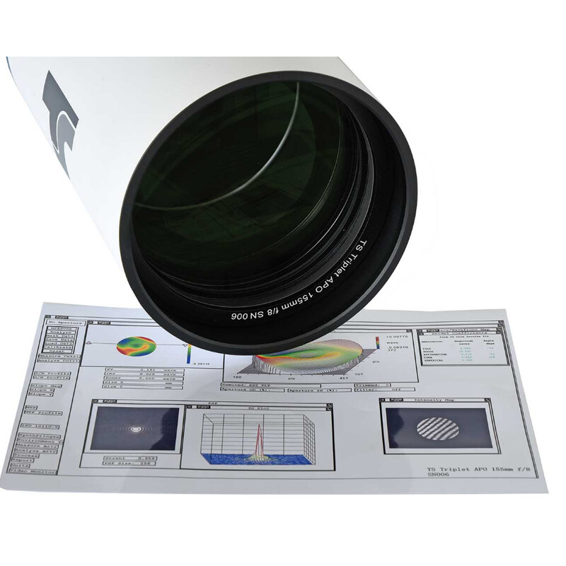 TS Optics Refractor apochromat AP 155/1240 CD-APO Deluxe OTA