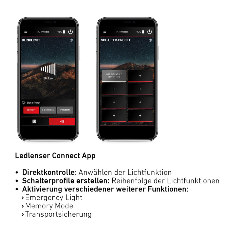 LED LENSER Frontala Semnătura H7R