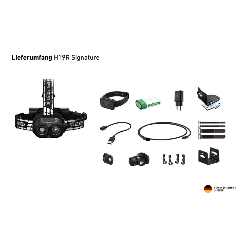 LED LENSER Frontala Semnătura H19R