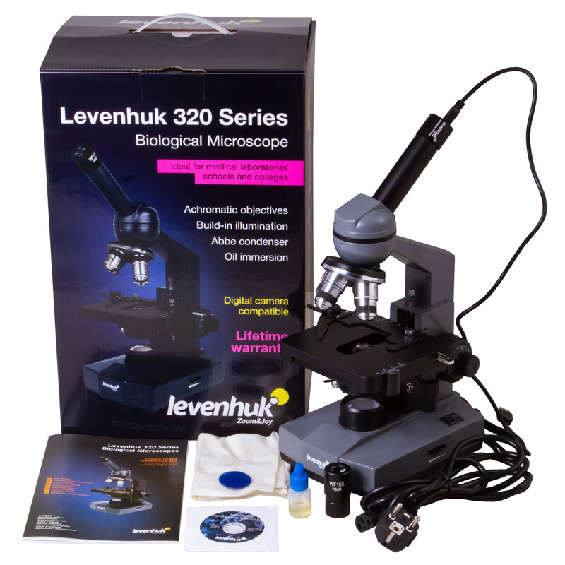 Levenhuk Microscop D320L BASE 3M