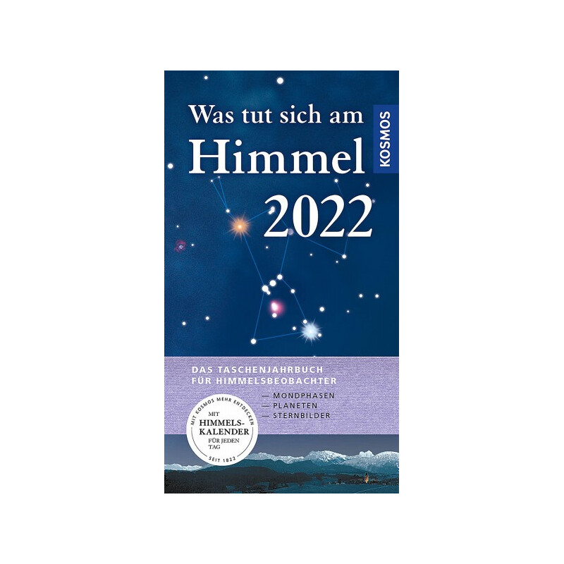 Kosmos Verlag Almanah Was tut sich am Himmel 2022