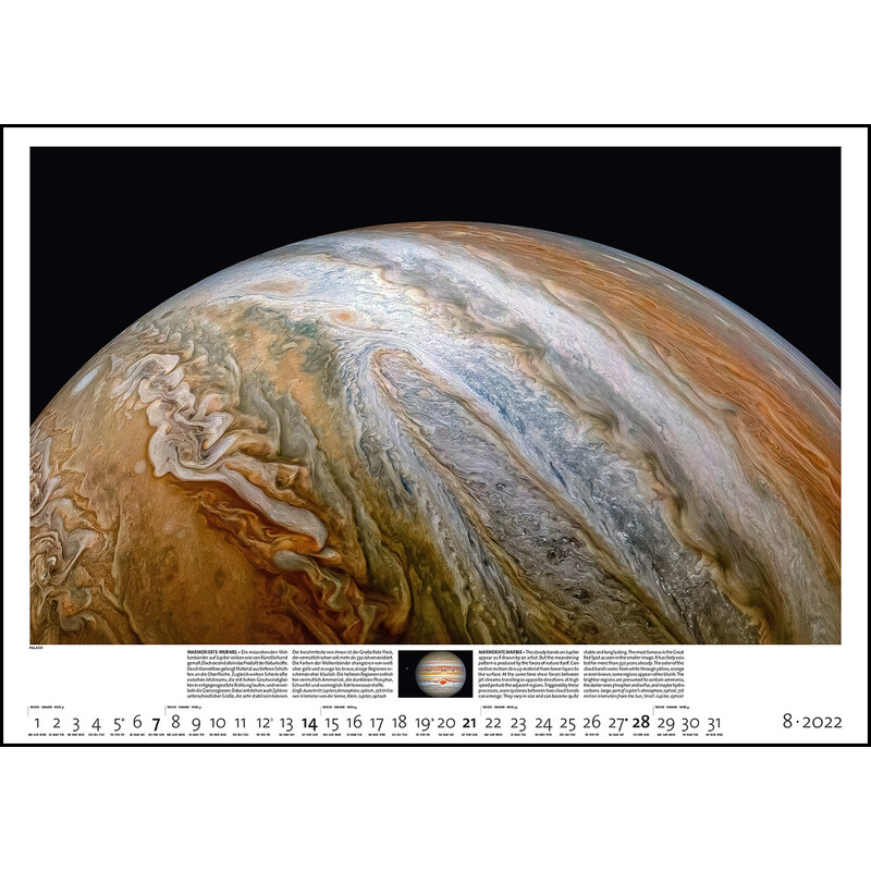 Palazzi Verlag Calendar Sternzeit 2022
