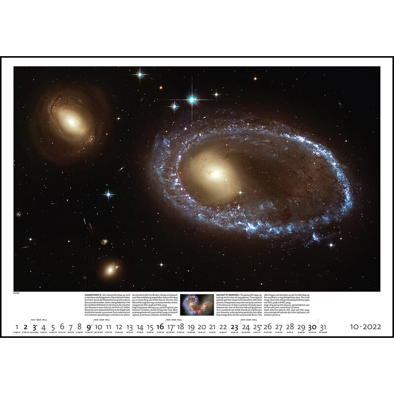 Palazzi Verlag Calendar Sternzeit 2022