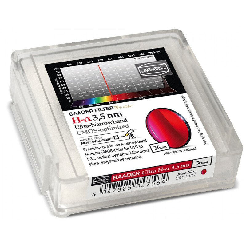 Baader Filtre H-alpha CMOS Ultra-Narrowband 36mm