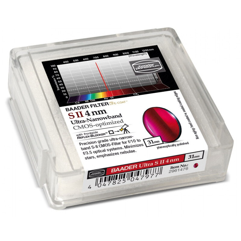 Baader Filtre SII CMOS Ultra-Narrowband 31mm
