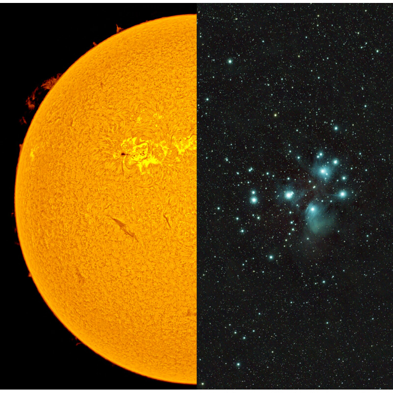 Lunt Solar Systems Telescop solar ST 70/420 LS60MT Ha B1200 Allround OTA