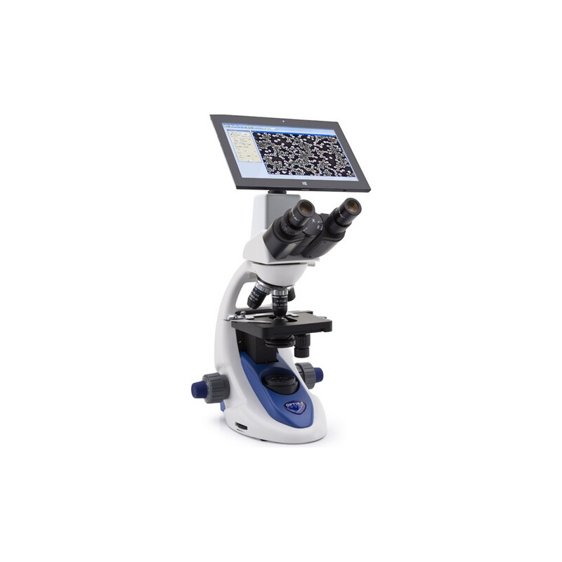 Optika Microscop B-190TBPL, cam 3.1MP, tablet, 10.1 inch, DIN, N-plan, 40-1000xO/W, X-LED