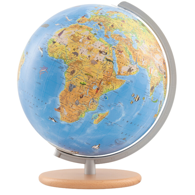 Columbus Glob pentru copii Pământul nostru cu stilou explorator 26cm