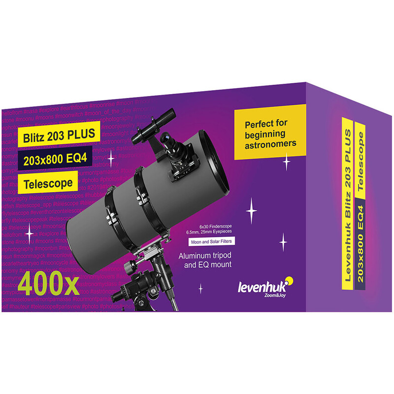 Levenhuk Telescop N 203/800 Blitz 203 PLUS EQ