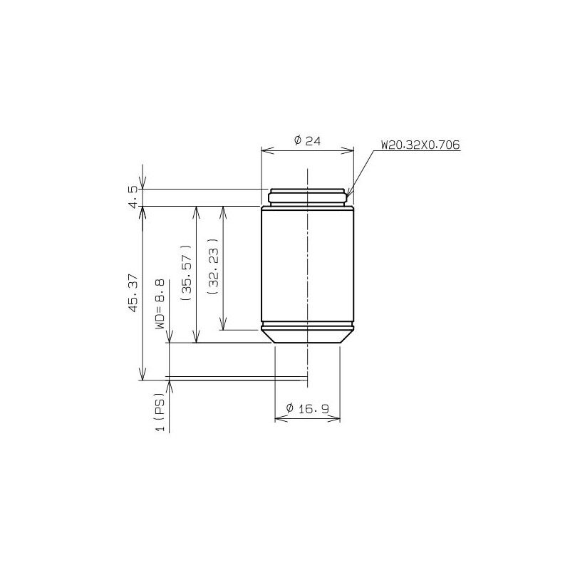 Evident Olympus obiectiv CACHN10x IPC/0.25 (CACHN10XIPC-1-7)
