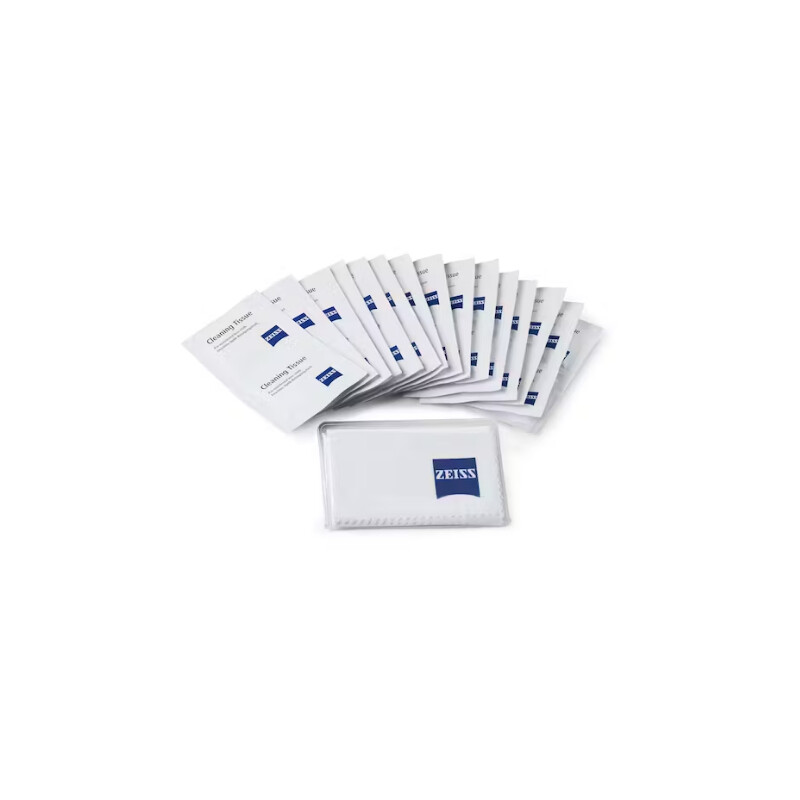 ZEISS 20x șervețele umede + cârpă microfibră 18x18 cm