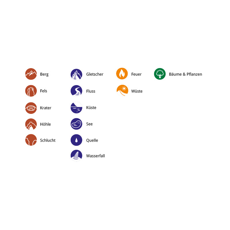 Marmota Maps Harta lumii 99 Naturwunder (140x100)
