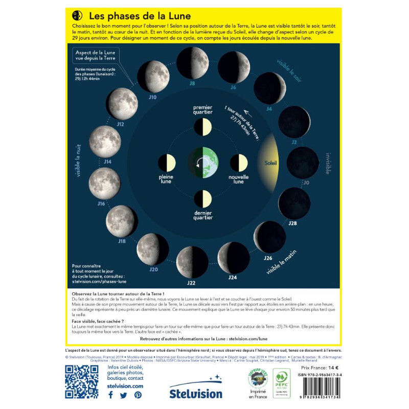 Stelvision Atlas Carte de la Lune