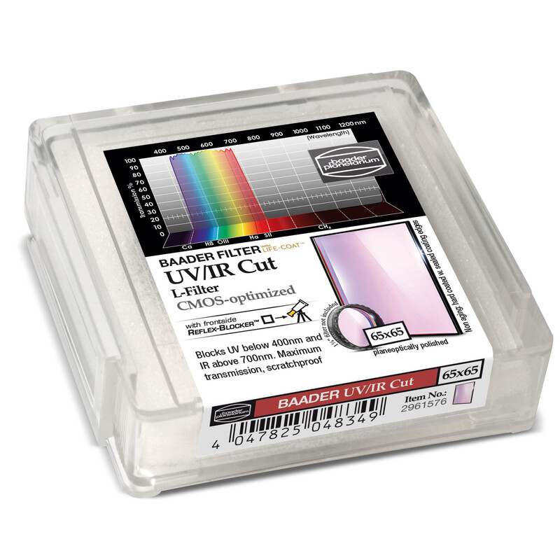 Baader Filtre UV/IR L CMOS 65x65mm