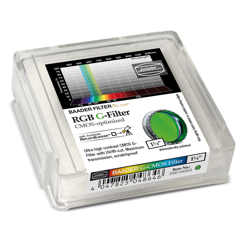 Baader Filtre RGB-G CMOS 1,25"