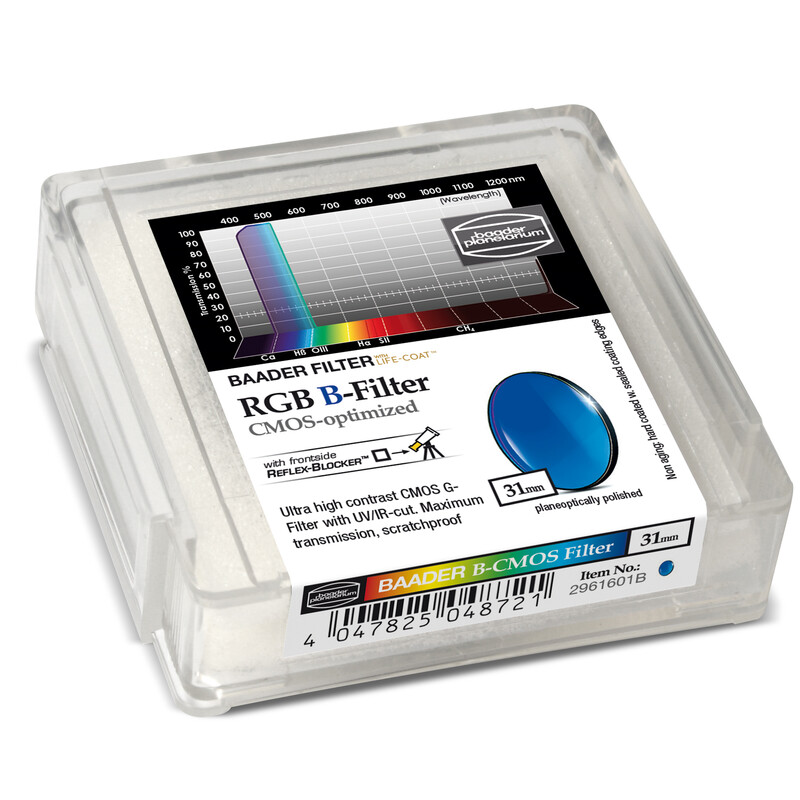 Baader Filtre RGB-B CMOS 31mm