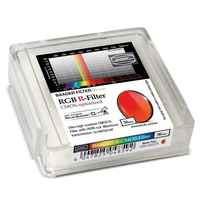 Baader Filtre RGB-R CMOS 36mm