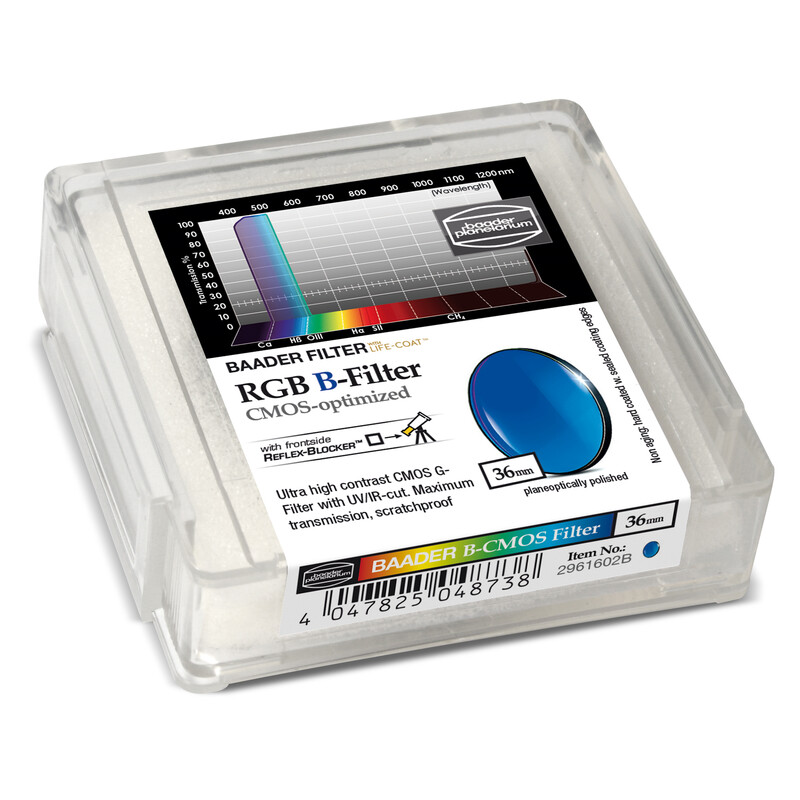 Baader Filtre RGB-B CMOS 36mm
