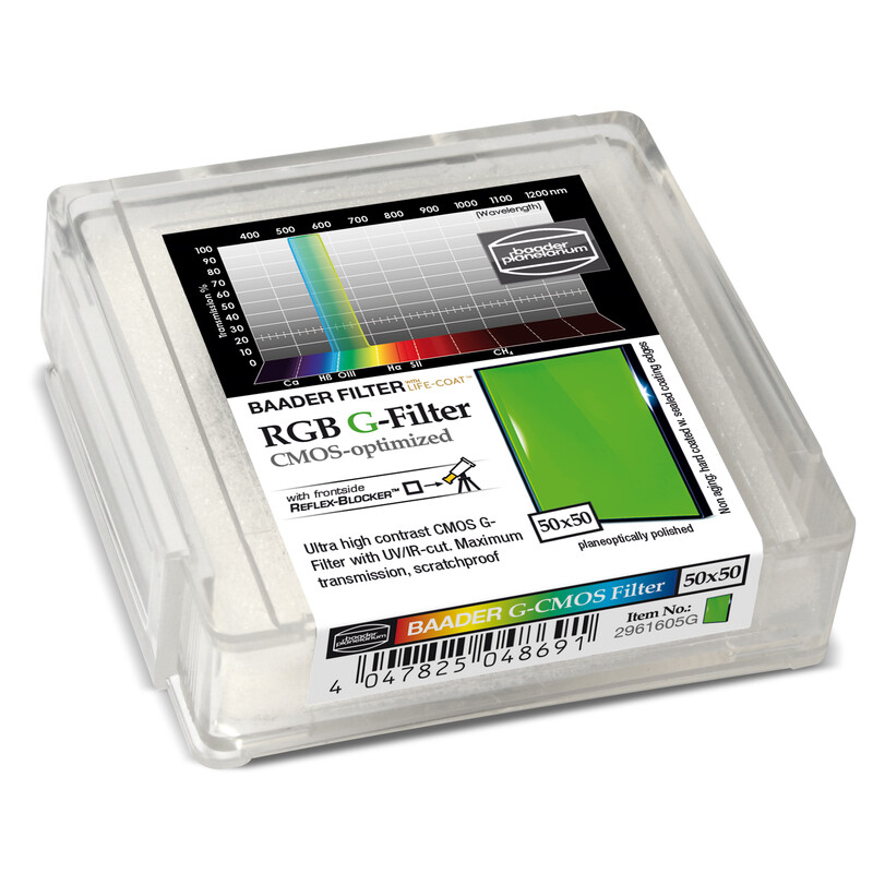 Baader Filtre RGB-G CMOS 50x50mm