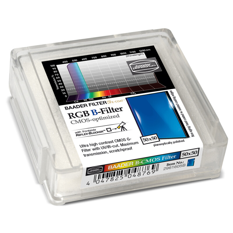 Baader Filtre RGB-B CMOS 50x50mm