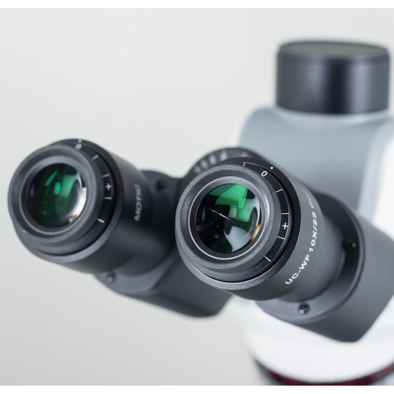 Motic Microscop Panthera C2 Trinocular, infinit, plan, achro, 40x-1000x, 10x/22mm, Halogen/LED
