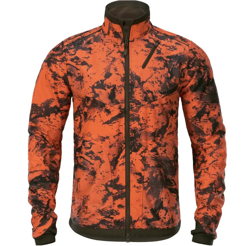 Härkila Jachetă reversibilă din fleece Wildboar Pro, verde salcie/AXIS MSP portocaliu Wildboar, mărimea M