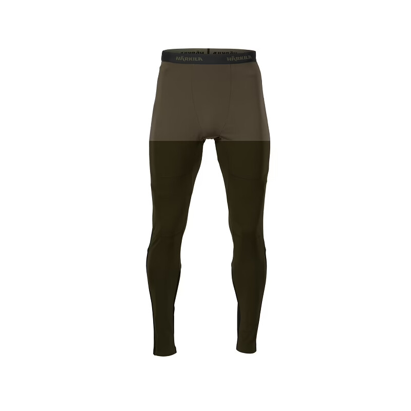 Härkila Pantaloni cu încălzire , verde salcie/negru, mărimea XL