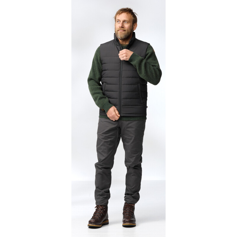 Fjällräven Greenland Down Liner Vest M, 550 negru, S