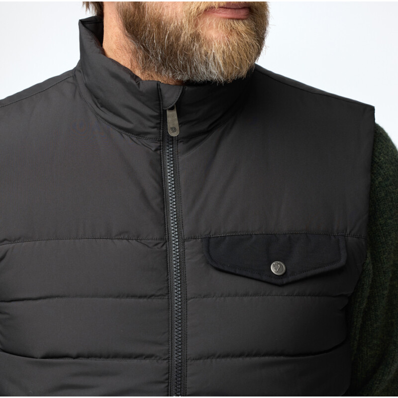 Fjällräven Greenland Down Liner Vest M, 550 negru, S