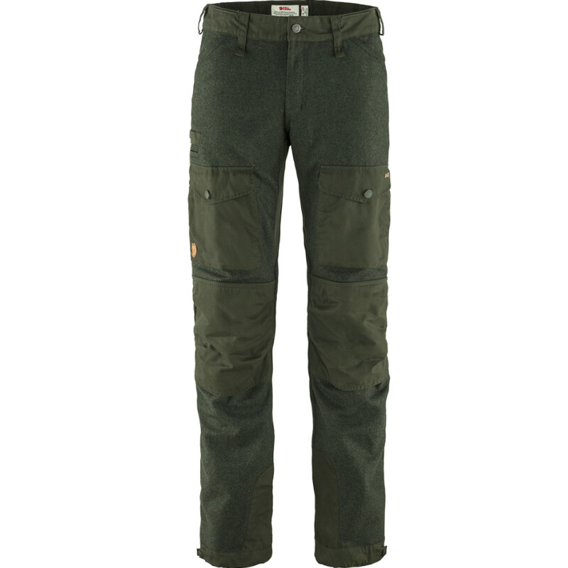 Fjällräven Värmland Wool Trousers M, 662 Deep Forest, mărimea 48