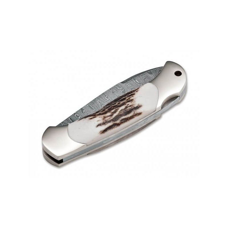 Böker Cutite Scout Spearpoint Staghorn Damasc