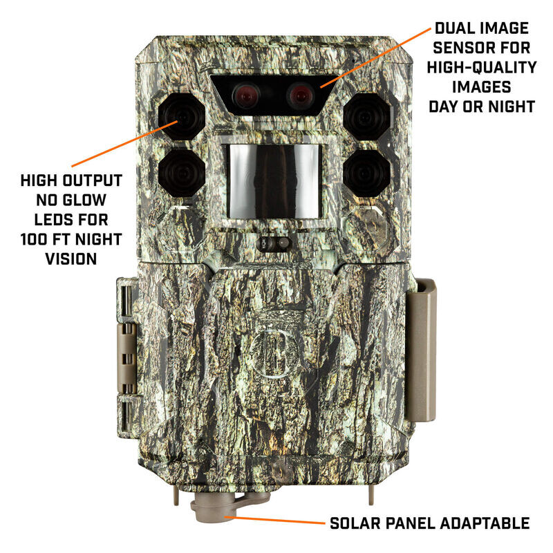 Bushnell Cameră  viata sălbătică 30MP dual core treebark camo no glow