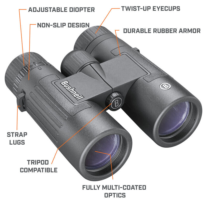 Bushnell Binoclu Legend 10x42 Roof, negru, FMC
