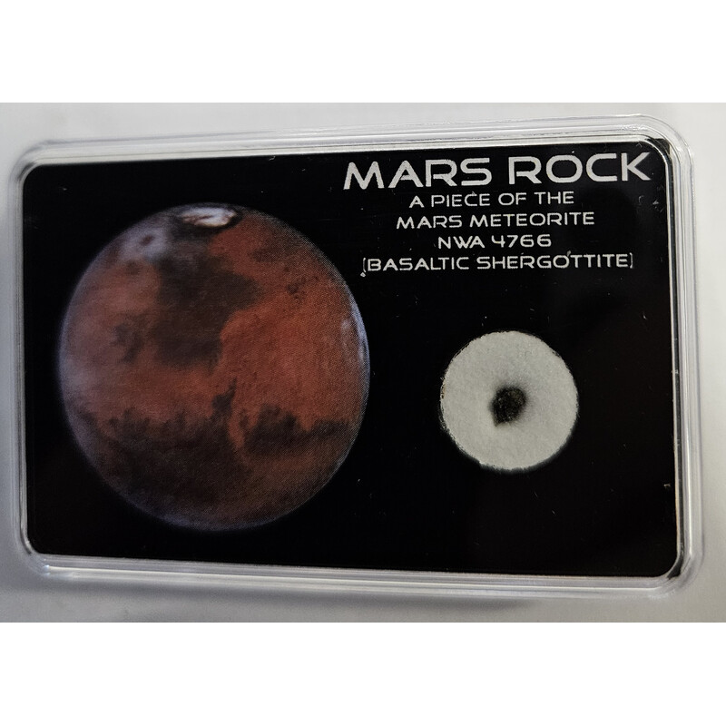 SR-Meteorites Meteoriti Meteorit autentic de pe Marte NWA 4766 0,007 - 0,014 grame