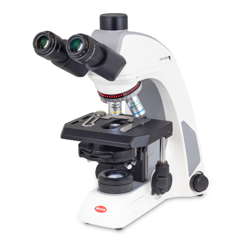 Motic Microscop Panthera C2, pachet fază, trino, infinity, plan, achro, 40x-400x, Halogen/LED